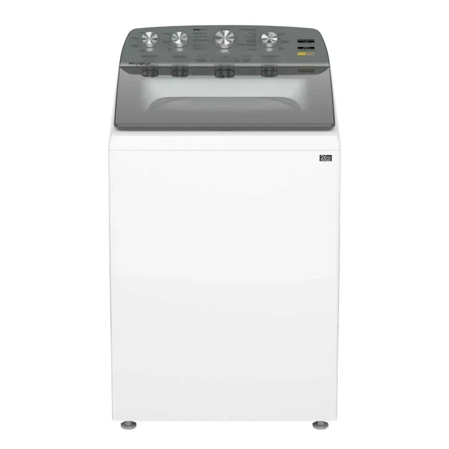 Lavadora 26 kg Carga Superior Xpert Dual Agitator 2 en 1 Blanca — Lavadora 26 kg Carga Superior Xpert Dual Agitator 2 en 1 Blanca