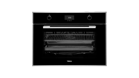 Horno multifunción de 80 cm en acero inoxidable antihuella con sistema de limpieza HydroClean