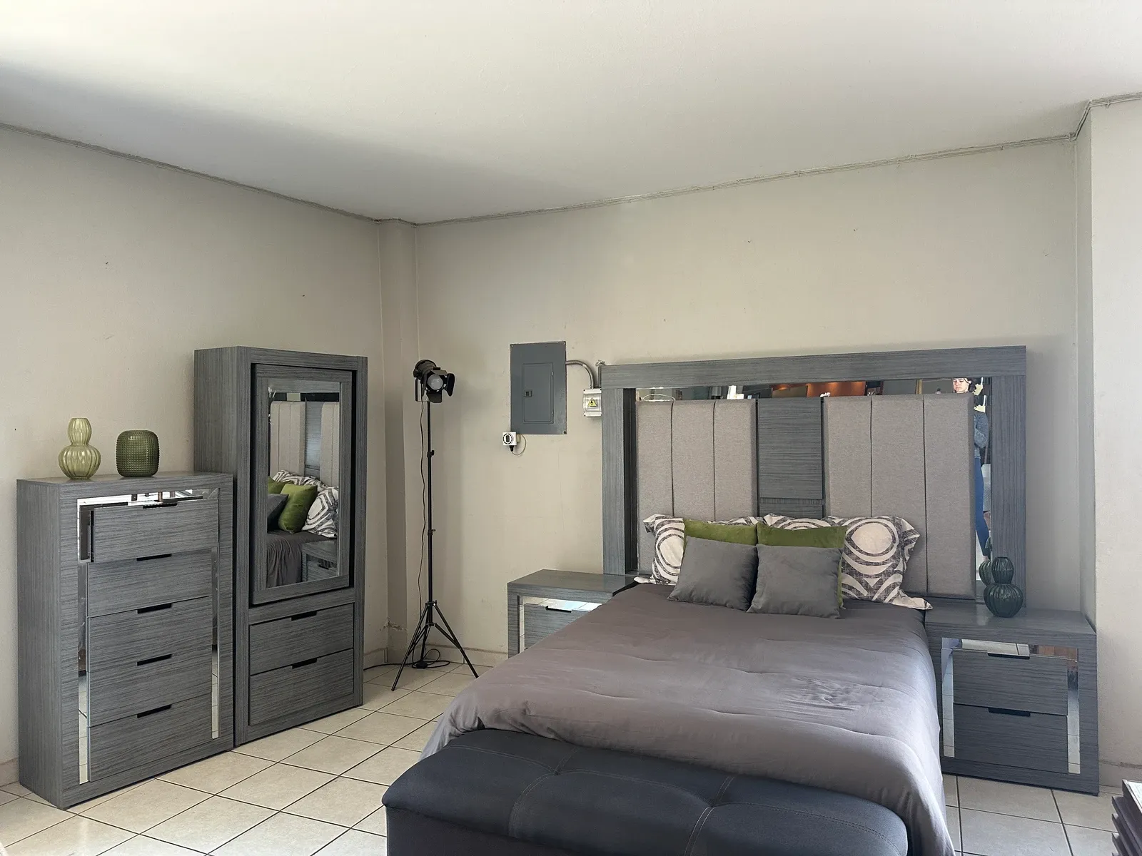 Recámara Woods Samba Gris — Recámara Woods Samba Gris
